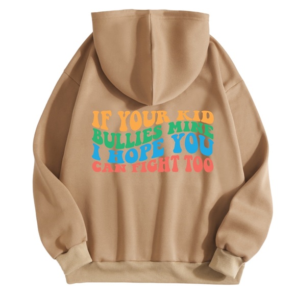 Bullying Mental Health graphic pullover hoodie sweatshirt size XL - Picture 3 of 12